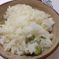 まや＊'s cooksnap of when they made ＊とっても簡単！豆ご飯＊.
