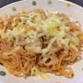 tasaya's cooksnap of when they made ダイエット！白滝のチーズパスタ風.