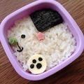 minch＊＊'s cooksnap of when they made ＊キャラ弁＊　俵　DE　わんちゃん.