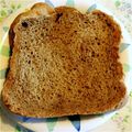 whiterabbit's cooksnap of when they made HBでおからパウダー入りコーヒー食パン.