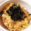 mooopp's cooksnap of when they made フワフワ柔らか簡単な玉子丼.