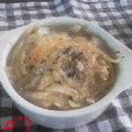 みほ・゜ρ゜）'s cooksnap of when they made 簡単♪オニオンスープグラタン.