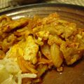 kamu蔵's cooksnap of when they made 豚キムチ * 卵を入れたらキレイで甘いよ.