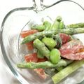 音好き's cooksnap of when they made さっと一品☆ツナとアスパラの味噌マヨ和え.