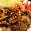 ぴぴり's cooksnap of when they made 豚と玉ねぎのスタミナ丼.