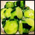 ayaly＊'s cooksnap of when they made きゅうりの塩麹ナムル.