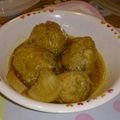 たべたべこ's cooksnap of when they made おろしニンジン入りふわふわ肉団子.