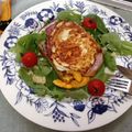 ぴよぴよもも's cooksnap of when they made ●クロックマダムfuuチーズトースト●.