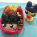 mayumi57's cooksnap of when they made まめっち弁当@たまごっちシリーズ.