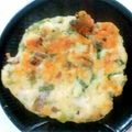 miyabi831's cooksnap of when they made 米粉でもっちり☆ねぎ焼き.