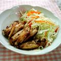 夏の記念日's cooksnap of when they made mフライパンde手羽中ガーリック.