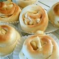 くーらち's cooksnap of when they made ほんわか＊りんごぱん.