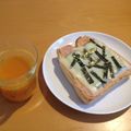 MikuMamaHY's cooksnap of when they made 明太子チーズトースト.