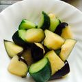 305☆'s cooksnap of when they made 超簡単なすのからし漬け.