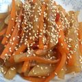 みやぁん's cooksnap of when they made 大根とにんじんのきんぴら.