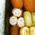 こはるママ♡'s cooksnap of when they made 簡単★お弁当のおかず♪ハムチーズちくわ.