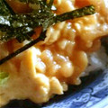 crystaI's cooksnap of when they made 揚げ玉卵丼.
