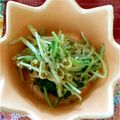 ちょろこぱん's cooksnap of when they made 水菜＆きのこ✿胡麻和え❤.