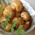 さくらさすけ's cooksnap of when they made 時間差で調味料ＩＮだけ☆新じゃがの照り煮.