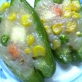 まんまるこころ's cooksnap of when they made もちもち美味しい!!ピーマンもち☆.