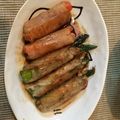 よこちえ's cooksnap of when they made お弁当にもピッタリ♪アスパラの豚巻き.