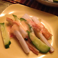 つなマヨ's cooksnap of when they made ３分でできる♪胡瓜と竹輪のチリマヨ和え.