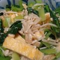 kucina's cooksnap of when they made 小松菜とえのきのおひたし.