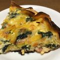 ☆らりこ☆'s cooksnap of when they made ＊簡単！餃子の皮で キッシュ＊＊.