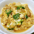 ｸｯｷﾝｸﾞﾏﾏ's cooksnap of when they made 簡単＆節約メニュー★豆腐とちくわの卵とじ.