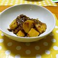 infinity84's cooksnap of when they made 新じゃがのカレーそぼろ餡＊.