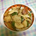 ﾁｮﾎﾞﾋﾟ's cooksnap of when they made 長芋＆しめじ＆ウインナー炒め.