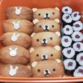 ダイヤもん's cooksnap of when they made リラックマ稲荷弁当.