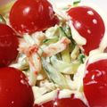 azuazu♡'s cooksnap of when they made 簡単☆カニカマとキュウリのサラダ.