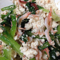 sho_mama's cooksnap of when they made 小松菜と豆腐の香ばし和え.