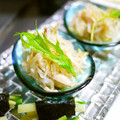 putimiko's cooksnap of when they made ヘルシー♪豆もやしとササミの和え物.