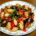maki眠's cooksnap of when they made 豚バラと茄子とピーマンの味噌炒め♪.