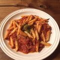 ももこ0520's cooksnap of when they made 簡単におウチｄｅペンネアラビアータ☆.