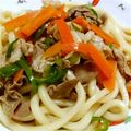 とも♪＃'s cooksnap of when they made ★　汁の多い焼きうどん　★.