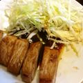somryou's cooksnap of when they made トンテキ.