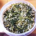 eye☆eye's cooksnap of when they made カルシウムたっぷりにんじんの葉ふりかけ.