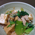 ぬくもりキッチン's cooksnap of when they made ヘルシー♪青梗菜と厚揚げの中華風和え物.