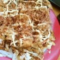 murasakixx's cooksnap of when they made 残ったパン粉ＤＥ海鮮お好み焼き～！！.