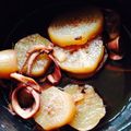 とんみき's cooksnap of when they made いか（いかわた入り）と大根の煮物.