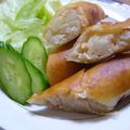 りーたみ's cooksnap of when they made ササミと鮭ポテトの春巻き.