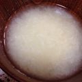umegasuki's cooksnap of when they made 大根おろしだけのお味噌汁.