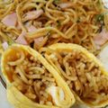 さっさにー's cooksnap of when they made オムそば～ロール巻き巻き♪.