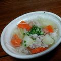 こんて蛙's cooksnap of when they made 簡単鶏ガラ野菜スープ.