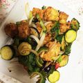 ちょんちぴ's cooksnap of when they made 鶏と夏野菜のバルサミコ酢炒め.