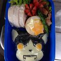 ナオッシー's cooksnap of when they made ☆キャラ弁☆妖怪ウォッチ ロボニャン.