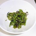 海そ～めん's cooksnap of when they made レンジピーマンの塩昆布和え.